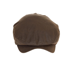CHEVIOT TARTAN CAP OLIVE M